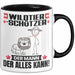 Wildtierschützer Tasse Geschenk für Wildtierschützer Der Mann Der Alles Kann Geschenkidee zum Geburtstag Schwarz Trendation