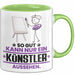 Künstler Geschenk Tasse So Gut Kann Nur Ein Künstler Aussehen Geschenkidee Kaffee-Becher Grün Trendation