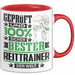 Reittrainer Geschenk Lustiger Spruch für Reittrainer Geschenkidee Bester Reittrainer Der Welt Rot Trendation