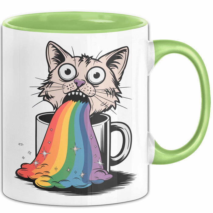 Memelord Tasse Geschenkidee für Meme Süchtige Grün Trendation