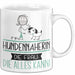 Hundennäherin Geschenk Tasse Becher Die Frau Die Allen Kann Geschenkidee für eine Hundennäherin Lustig Weiß Trendation