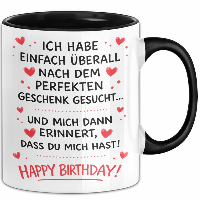 Geburtstagsfeier Sarkasmus Tasse Geschenk Lustige Geschenkidee Spruch Ich Habe Einfach Überall Nach Dem Perfekten Geschenk Gesucht Trendation