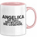 Angelika Tasse Angelika – Die Frau. Der Mythos. Die Legende. Geschenk Rosa Trendation