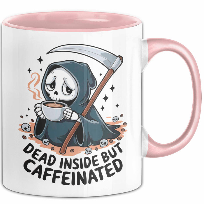 Dark Humor Fan Tasse Geschenk Lustige Geschenkidee Spruch Für Sarkasmus Liebhaber Rosa Trendation