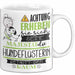 Hundeflüsterin Tasse Geschenk Lustiger Spruch Bitte Erheben Sie Sich Seine Majestät Die Hundeflüsterin Betritt Den Raum Weiß Trendation