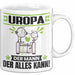 Uropa Tasse Geschenk für Uropa Der Mann Der Alles Kann Geschenkidee zum Geburtstag Weiß Trendation