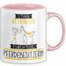 Pferdebesitzerin Tasse Geschenk Becher Stark Attraktiv Furchtlos Pferdebesitzerin Lustige Geschenkidee Rosa Trendation