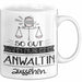 Anwältin Geschenk Tasse So Gut Kann Nur Eine Anwältin Aussehen Geschenkidee Geburtstag Weihnachten Lustig Weiß Trendation