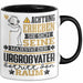 Urgroßvater Geschenk Tasse Lustiger Spruch Erheben Sie Sich Der Urgroßvater Betritt den Raum Schwarz Trendation