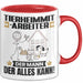 Tierheimmitarbeiter Tasse Geschenk für Tierheimmitarbeiter Der Mann Der Alles Kann Geschenkidee zum Geburtstag Rot Trendation