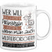 Wildtierforscherin Tasse Geschenk Spruch Wer Will Schon Prinzessin Sein Wenn Man Auch Wildtierforscherin Sein Kann Weiß Trendation
