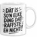 Elke Tasse Geschenk Dat Is So'n Elke Ding Dat Raffste Eh Nicht Geschenkidee Becher mit Name Weiß Trendation