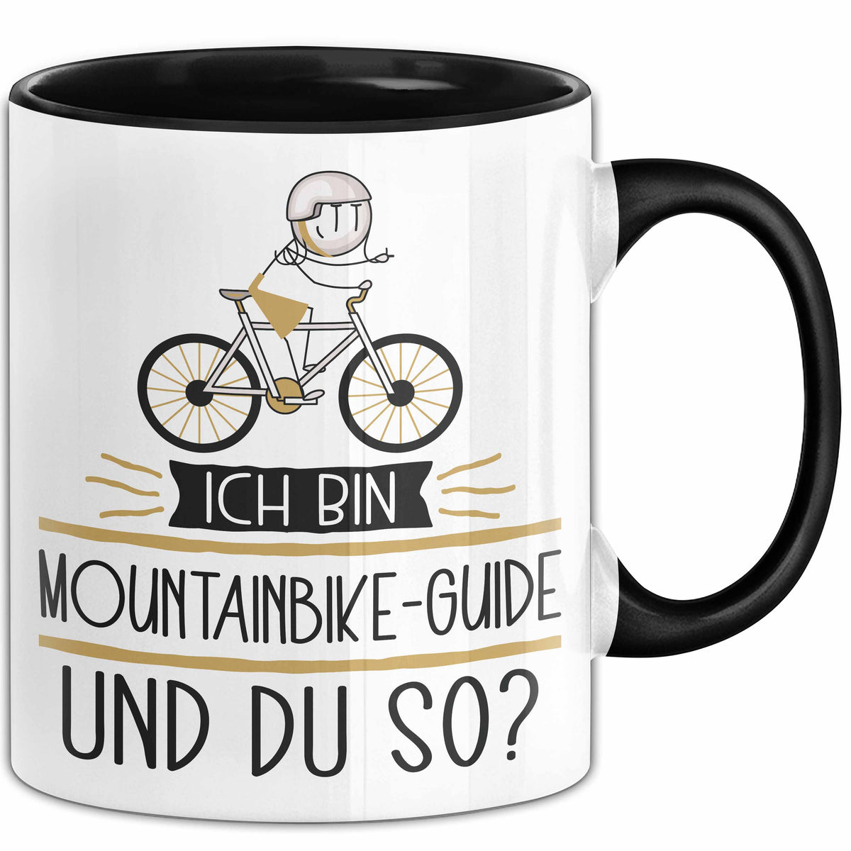 mountainbike tasse Mountainbike-Guide Tasse Geschenk Ich Bin Mountainbike-Guide Und Du So —  TrendationStore