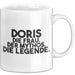 Doris Tasse Doris – Die Frau. Der Mythos. Die Legende. Geschenk Weiß Trendation