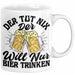 Bier Liebhaber Geschenk Tasse Geschenkidee für Männer Biertrinker Der Tut Nix Der Will Nur Bier Trinken Männer Papa Opa Kollege Weiß Trendation