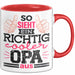 Opa Tasse Geschenk So Sieht Einr Richtig Cooler Opa Aus Geschenkdiee Großvater Becher Rot Trendation