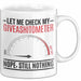 Sarkasmus Tasse Geschenk Giveashitometer Geschenkidee Lustig Kollege Weiß Trendation