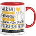 Pferdebesitzerin Tasse Geschenk Spruch Wer Will Schon Prinzessin Sein Wenn Man Auch Pferdebesitzerin Sein Kann Rot Trendation