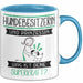 Hundebesitzerin Und Prinzessin Tasse Geschenk Für Eine Hundebesitzerin Geburtstag Was Ist Deine Superkraft Blau Trendation