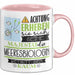 Meeresbiologin Tasse Geschenk Lustiger Spruch Bitte Erheben Sie Sich Seine Majestät Die Meeresbiologin Betritt Den Raum Rosa Trendation