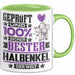 Halbenkel Geschenk Lustiger Spruch für Halbenkel Geschenkidee Bester Halbenkel Der Welt Grün Trendation