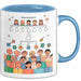 HR Manager Tasse Geschenk Lustige Geschenkidee Spruch Für Menschen Führer Blau Trendation