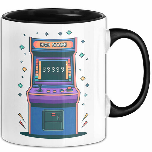 Arcade Enthusiast Tasse Geschenk Lustige Geschenkidee Spruch Für Highscore Jäger Trendation