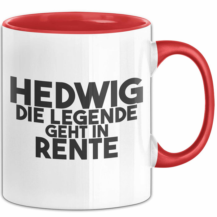 Hedwig Tasse Hedwig – Die Legende Geht In Rente Geschenk