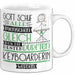 Keyboarderin Geschenk Becher Tasse Gott Schuf Alle Menschen Gleich Nur Die Besten Durfeten Keyboarderin Werden Geschenkidee Lustig Weiß Trendation