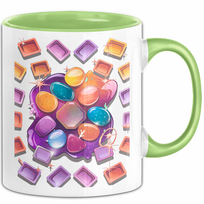 Harz Künstler Tasse Geschenk Lustige Geschenkidee Spruch Für Kreative Macher Grün Trendation