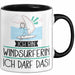 Geschenk für Windsurferin Tasse Lustige Geschenkidee Geburtstag Ich Bin Windsurferin Ich Darf Das Trendation