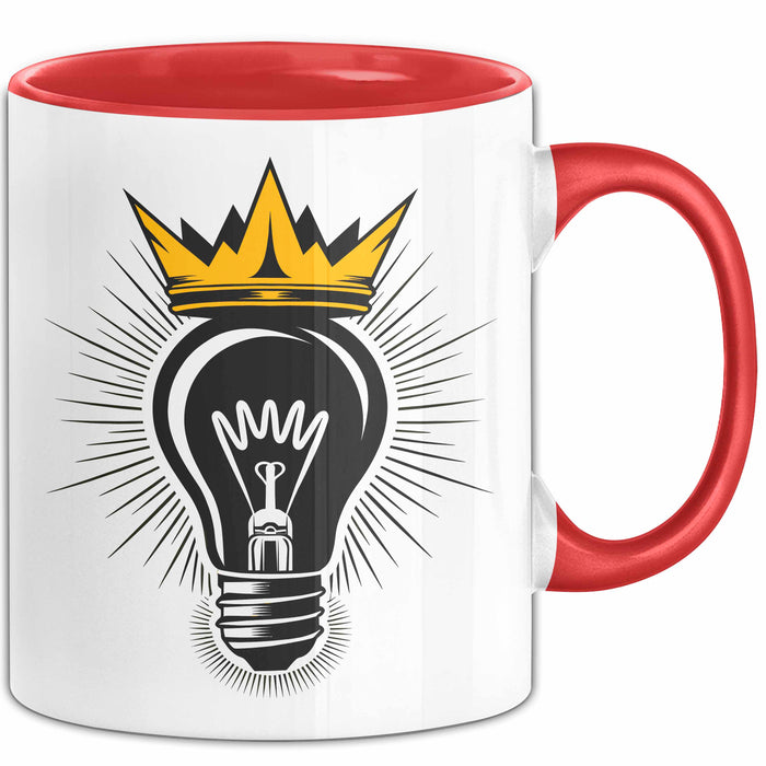 Startup Gründer Tasse Geschenkidee für Unternehmer Fans Rot Trendation