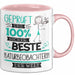 Beste Naturbeobachterin Der Welt Tasse Geschenk für Eine Naturbeobachterin Geprüft Und Sicher Geschenkidee Geburtstag Weihnachten Rosa Trendation
