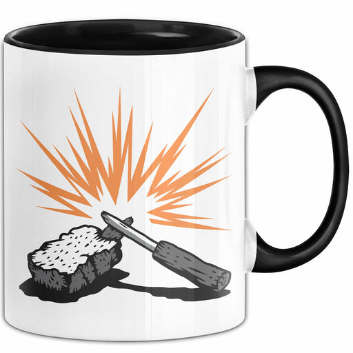 Bushcraft Fan Tasse Geschenkidee Naturfertigkeiten Liebhaber Trendation