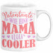Patentante Geschenk Tasse Spruch Geschenkidee Beste Patentante Wie Eine Mama Nur Cooler Kaffee-Becher Weiß Trendation