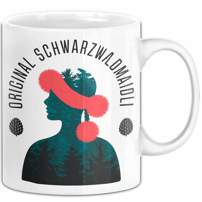 Sarkastisch Sarkasmus Tasse Geschenk Lustige Geschenkidee Spruch Original Schwarzwaldmaidli Weiß Trendation