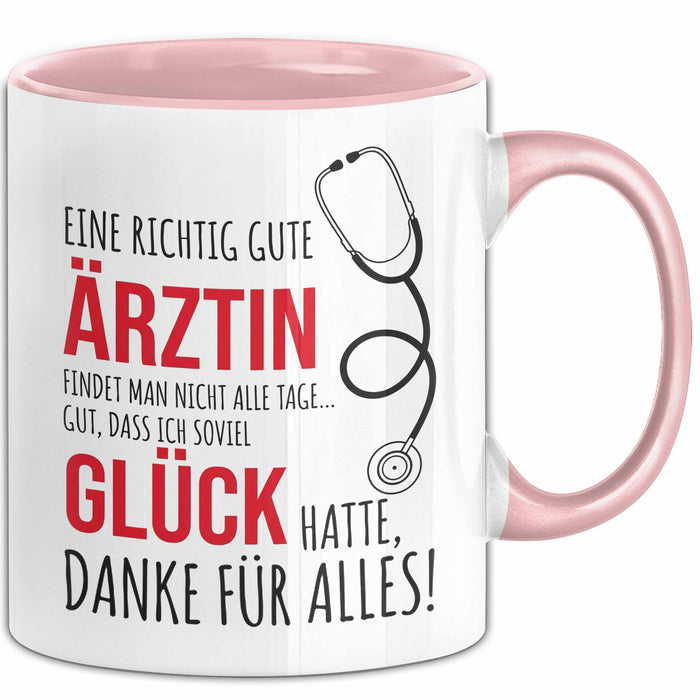 Aerztin Tasse Geschenk Eine Richtig Gute Aerztin Danke Geschenkidee Beruf