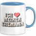 Ehefrau Ehefrauen Verheiratete Frauen Sarkasmus Tasse Becher Geschenk Lustige Geschenkidee Spruch Ich Meinen Ehemann Blau Trendation