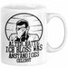 Alter Hätte Ich Bloß Was Anständiges Gelernt Tasse Geschenk Lustiger Spruch Bürotasse Geschenkidee Sprüche Männer Kaffee-Becher Weiß Trendation