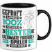 Ultimate-Frisbee-Spieler Geschenk Lustiger Spruch für Ultimate-Frisbee-Spieler Geschenkidee Bester Ultimate-Frisbee-Spieler Der Welt Schwarz Trendation