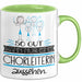 Chorleiterin Geschenk Tasse So Gut Kann Nur Eine Chorleiterin Aussehen Geschenkidee Geburtstag Weihnachten Lustig Grün Trendation