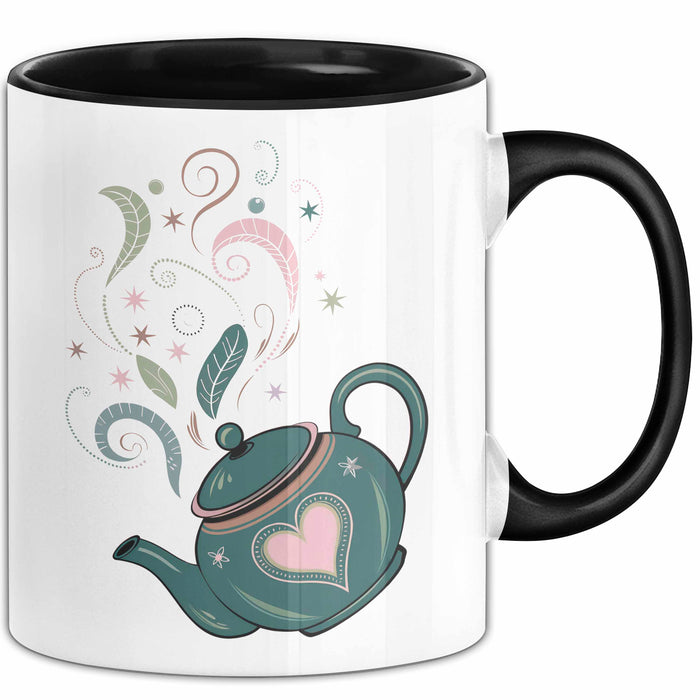 Teeliebhaber Tasse Geschenkidee für Kräuter Enthusiasten Trendation