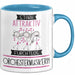 Orchestermusikerin Tasse Geschenk Becher Stark Attraktiv Furchtlos Orchestermusikerin Lustige Geschenkidee Blau Trendation