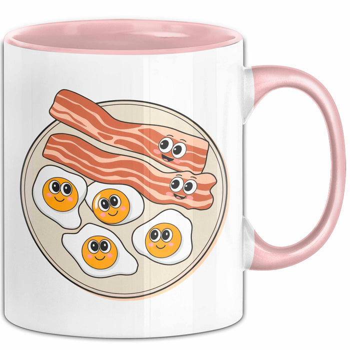 Keto Diät Fan Tasse Geschenkidee für Low Carb Liebhaber Rosa Trendation