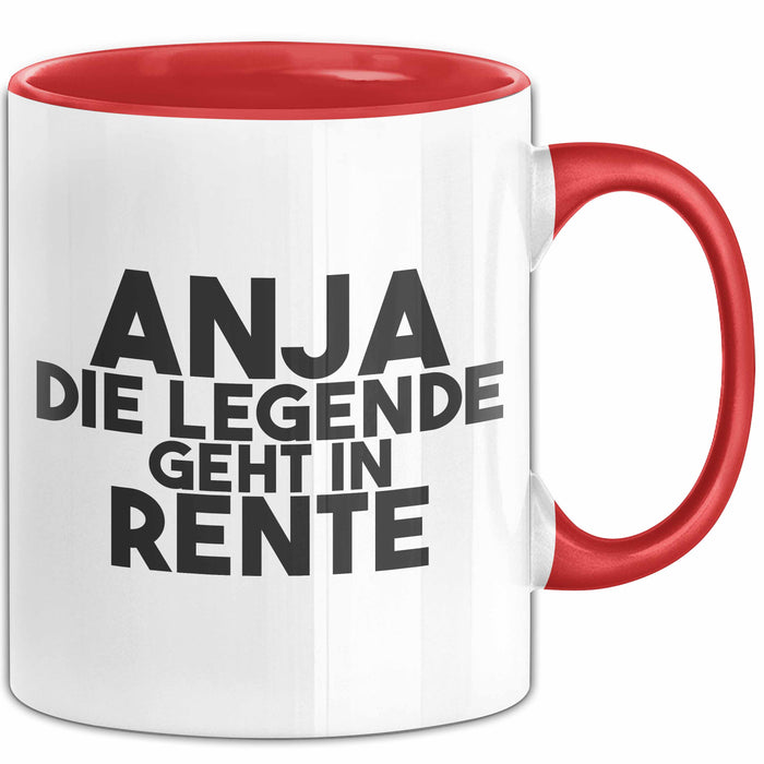 Anja Tasse Anja – Die Legende Geht In Rente Geschenk