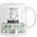 Geschenk für Curling-Spielerin Tasse Lustige Geschenkidee Geburtstag Ich Bin Curling-Spielerin Ich Darf Das Weiß Trendation