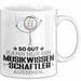 Musikwissenschaftler Geschenk Tasse So Gut Kann Nur Ein Musikwissenschaftler Aussehen Geschenkidee Kaffee-Becher Weiß Trendation