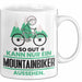 Mountainbiker Geschenk Tasse So Gut Kann Nur Ein Mountainbiker Aussehen Geschenkidee Kaffee-Becher Weiß Trendation