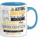 Tierphysiotherapeutin Tasse Geschenk Lustiger Spruch Bitte Erheben Sie Sich Seine Majestät Die Tierphysiotherapeutin Betritt Den Raum Blau Trendation