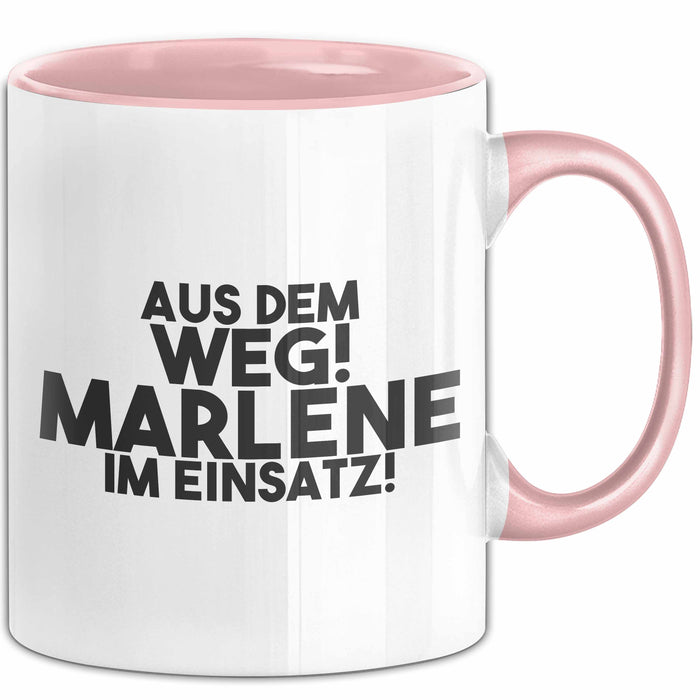 Marlene Tasse Aus Dem Weg! Marlene Im Einsatz! Geschenk
